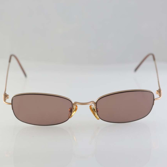 Vogue Eyewear | Accessories | Vogue Eyeglasses Half Rim Gold Metal ...